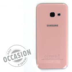 Vitre arrière Rose d'occasion pour Samsung Galaxy A3 2017 Photo 1