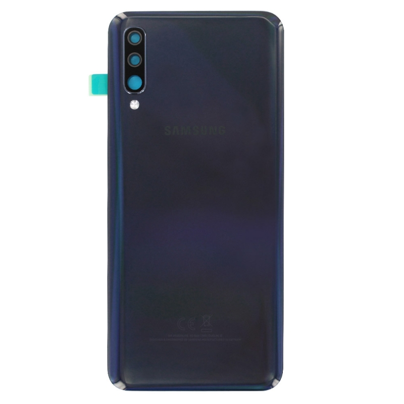 Changer la vitre arrière du Samsung Galaxy A50 noir pour une pièce d'origine avec Bricophone_1