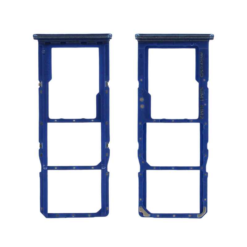 Rack tiroir pour cartes SIM et SD du Samsung Galaxy A70 Bleu_photo1