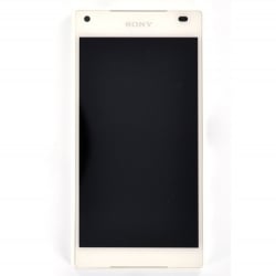 Bloc écran blanc avec châssis pour Sony Xperia Z5 Compact photo 2