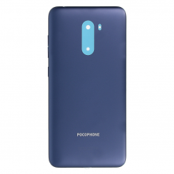 Coque arrière Bleu Acier pour Xiaomi POCOPHONE F1 Photo Face