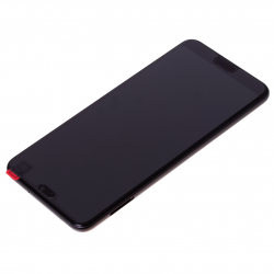 BLoc Ecran Noir COMPLET prémonté sur chassis + batterie pour Huawei P20 Pro Photo 4