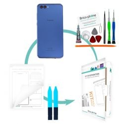 Kit de réparation Coque arrière avec châssis Huawei Honor View 10 Bleu