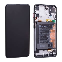 Bloc Ecran Noir COMPLET pré-monté sur châssis + batterie pour Huawei P Smart Z photo 2