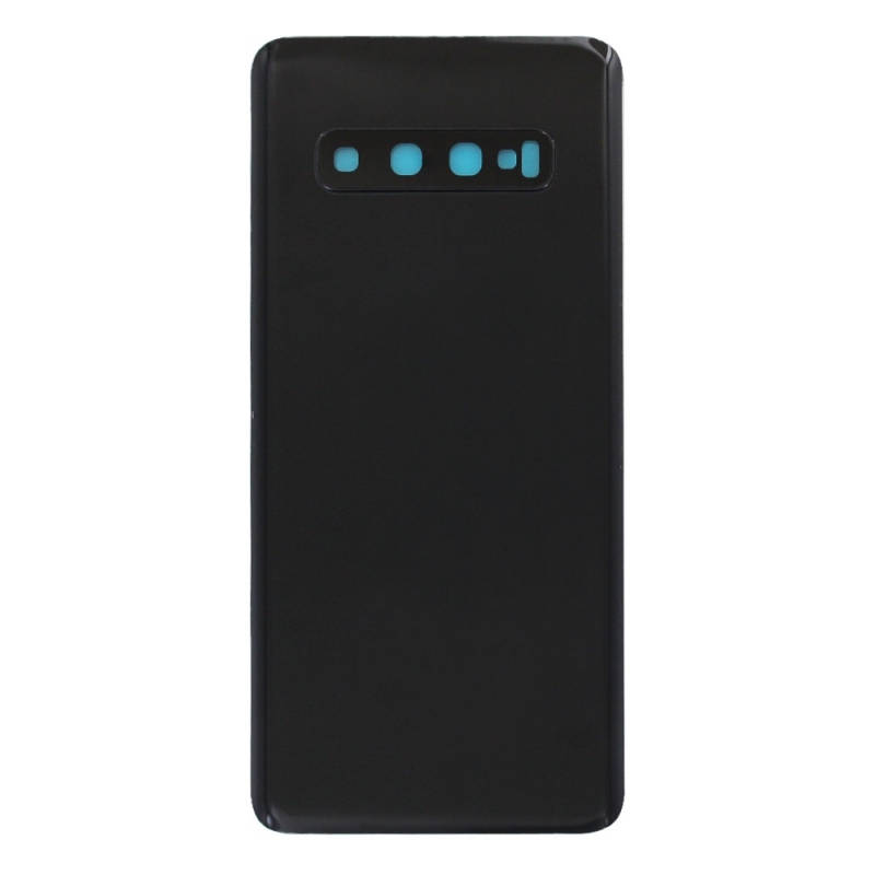 Vitre arrière compatible pour Samsung Galaxy S10 Noir Prisme photo 2