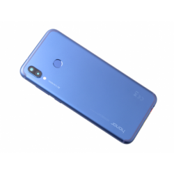 Coque arrière en métal pour Huawei Honor Play Bleu photo 0