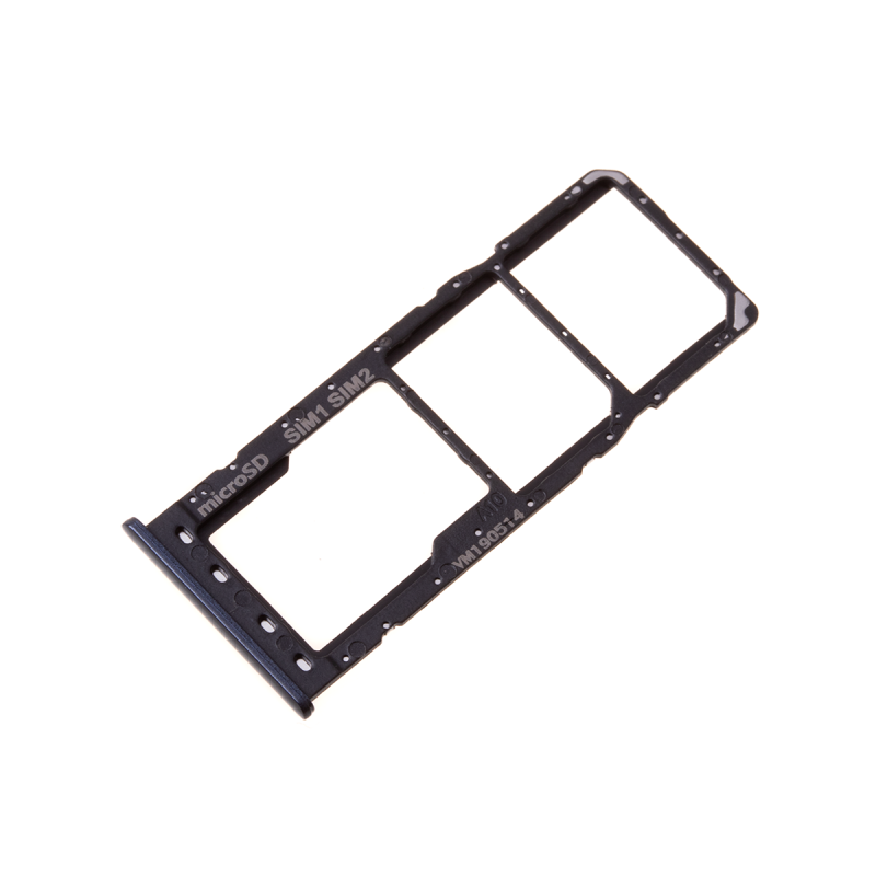 Rack SIM et SD pour Samsung Galaxy A10 Noir photo 0