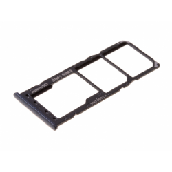 Rack SIM et SD pour Samsung Galaxy A10 Noir photo 2