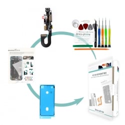 Kit Brico-phone pour changer la nappe FaceTime caméra avant pour iPhone 8