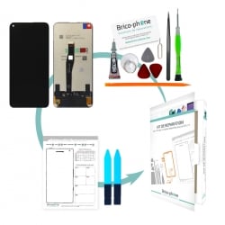 Kit de réparation Ecran Noir vitre + LCD pré-monté pour Honor 20