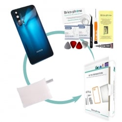 Kit de remplacement Vitre arrière Phantom Blue pour Honor 20 Pro