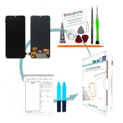 Kit de réparation Ecran vitre + dalle Super Amoled pré-assemblé pour Xiaomi Mi 9 Lite