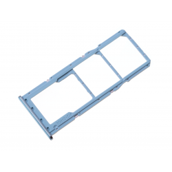 Rack SIM pour Samsung Galaxy A51 Bleu photo 1