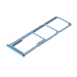 Rack SIM pour Samsung Galaxy A51 Bleu photo 2