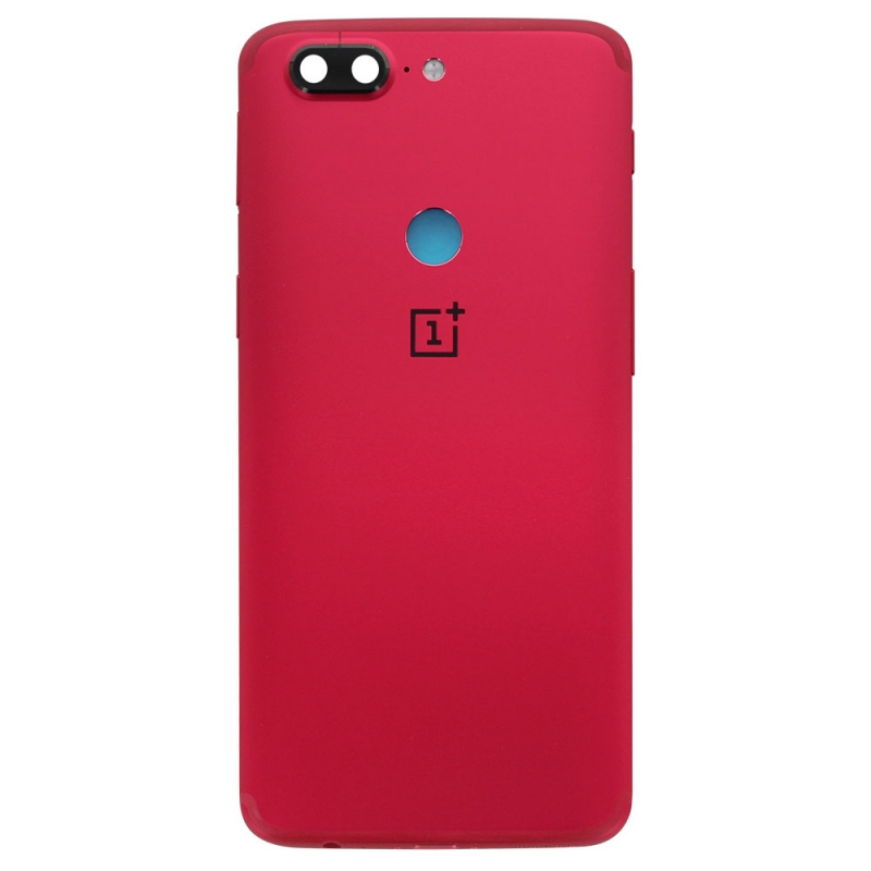 Coque arrière Rouge d'origine pour OnePlus 5T photo 2