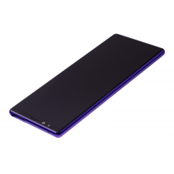 Bloc écran OLED pré-monté sur châssis pour Sony Xperia 1 Violet photo 1