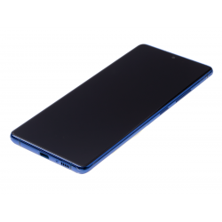 Bloc écran Super Amoled Plus pré-monté sur châssis pour Samsung Galaxy S10 Lite Bleu photo 1