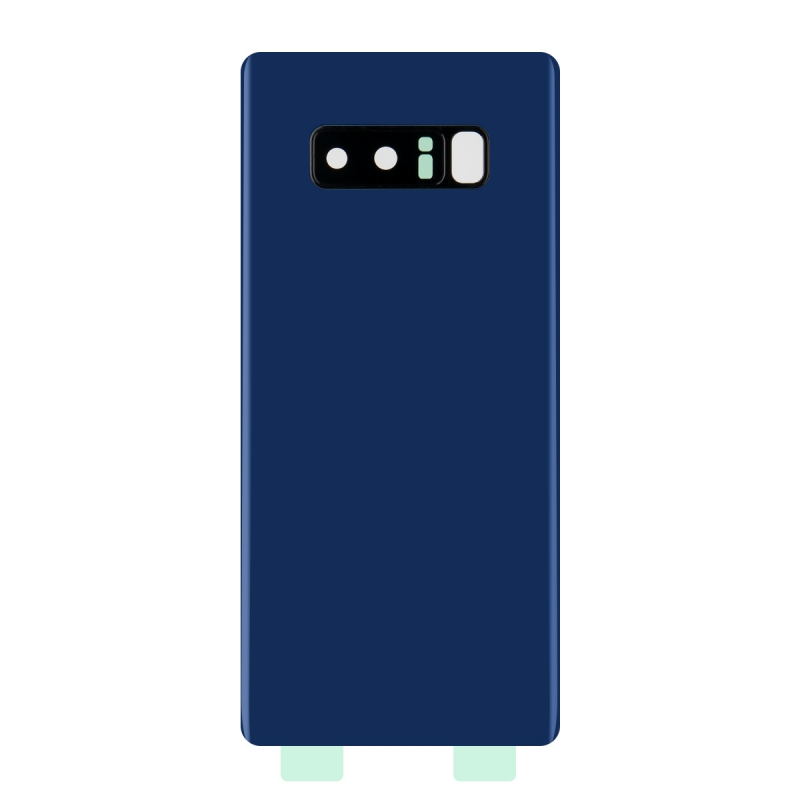 Vitre Arrière Compatible pour Samsung Galaxy Note 8 Bleu photo 3