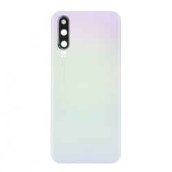 Vitre Arrière Compatible pour Huawei P30 Blanc photo 3