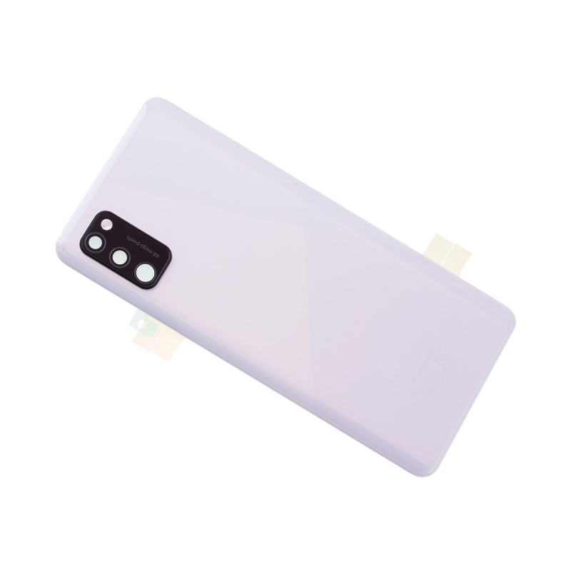 Vitre arrière pour Samsung Galaxy A41 Blanc Prismatique photo 3