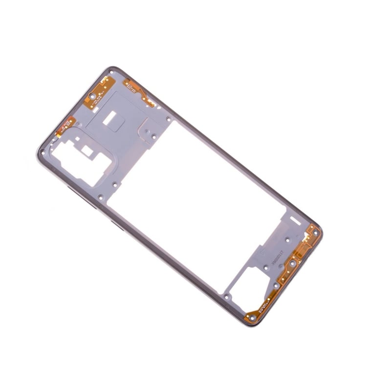 Châssis Intermédiaire pour Samsung Galaxy A71 Argent Prismatique photo 3