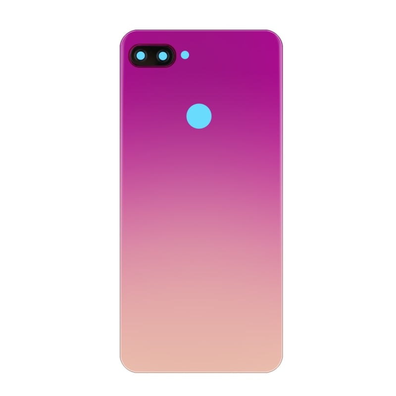 Vitre Arrière Compatible pour Xiaomi Mi 8 Lite Twilight Gold photo 2