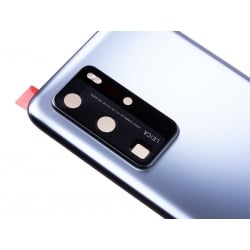 Vitre arrière pour Huawei P40 Pro Argent photo 2