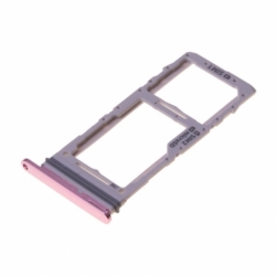 Tiroir double SIM pour Samsung SM-G980 Galaxy S20 - Rose photo 2