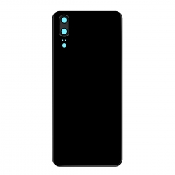 Vitre Arrière Compatible pour Huawei P20 Noir photo 2