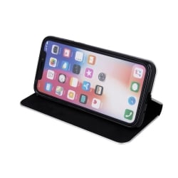 Etui portefeuille Smart Venus avec effet grainé Carbone pour iPhone 11 Pro photo 3