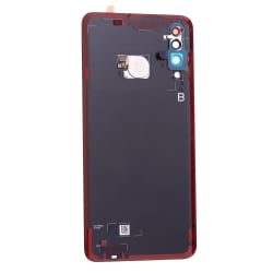 Vitre arrière d'origine + lecteur d'empreintes pour Huawei P30 Lite New Edition Noir Minuit photo 1