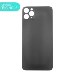 Vitre arrière pour iPhone 11 Pro Vert Nuit - Version BIG HOLE