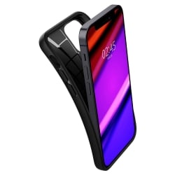 Coque Core Armor Noire Spigen pour iPhone 12 et 12 Pro photo 1