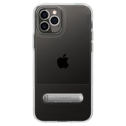 Coque Slim Armor Noire Spigen pour iPhone 12 et 12 Pro photo 1