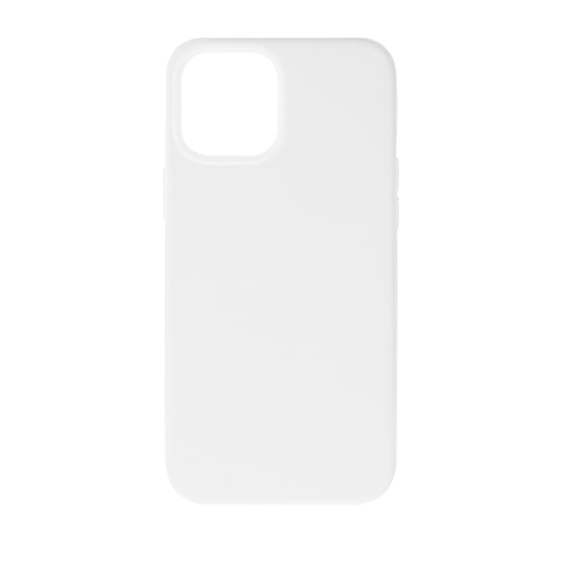 Coque Blanche en silicone pour iPhone 12 et 12 Pro