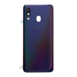 Vitre arrière Noire d'origine pour Samsung Galaxy A40_photo1