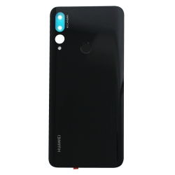 Vitre arrière + lecteur d'empreintes pour Huawei Y9 Prime (2019) Noir photo 2