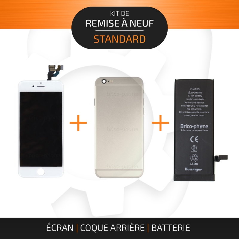 Kit de remise à neuf pour iPhone 6 Argent | STANDARD