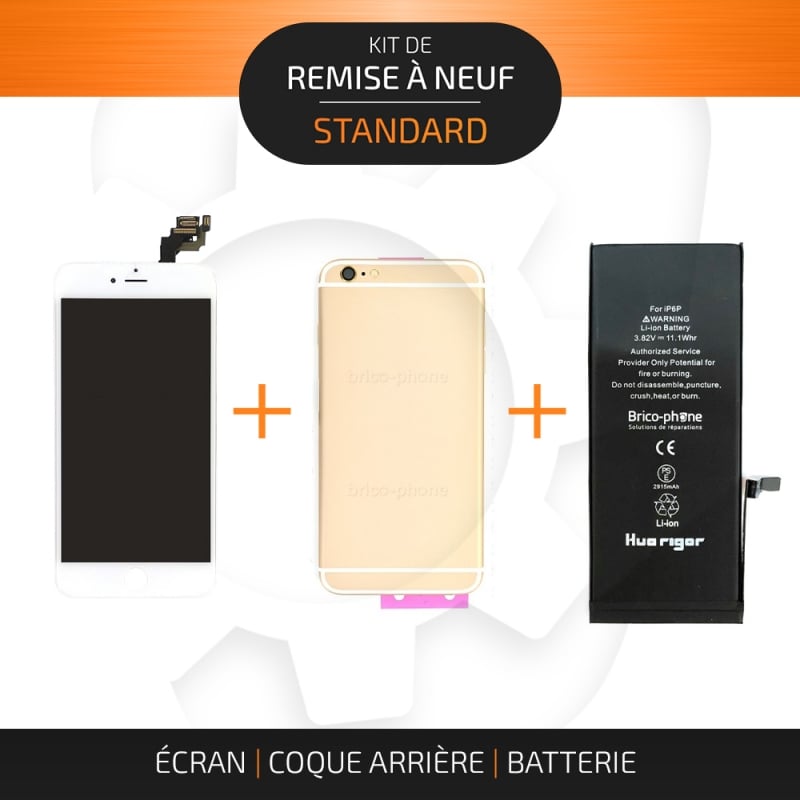 Kit de remise à neuf pour iPhone 6 Plus Or | STANDARD