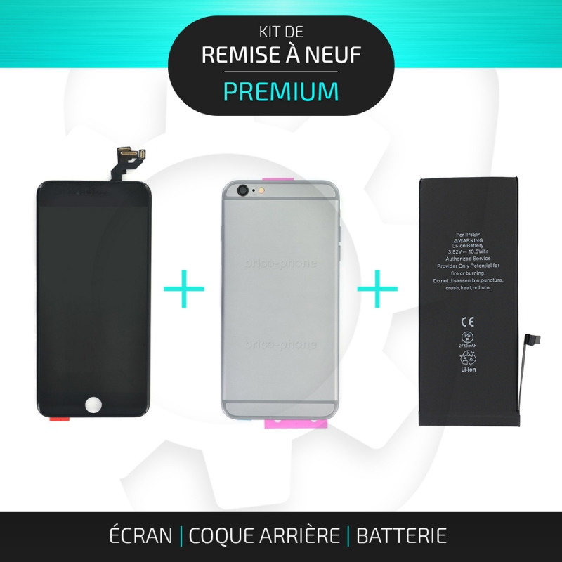 Kit de remise à neuf pour iPhone 6S Plus Gris Sidéral | PREMIUM