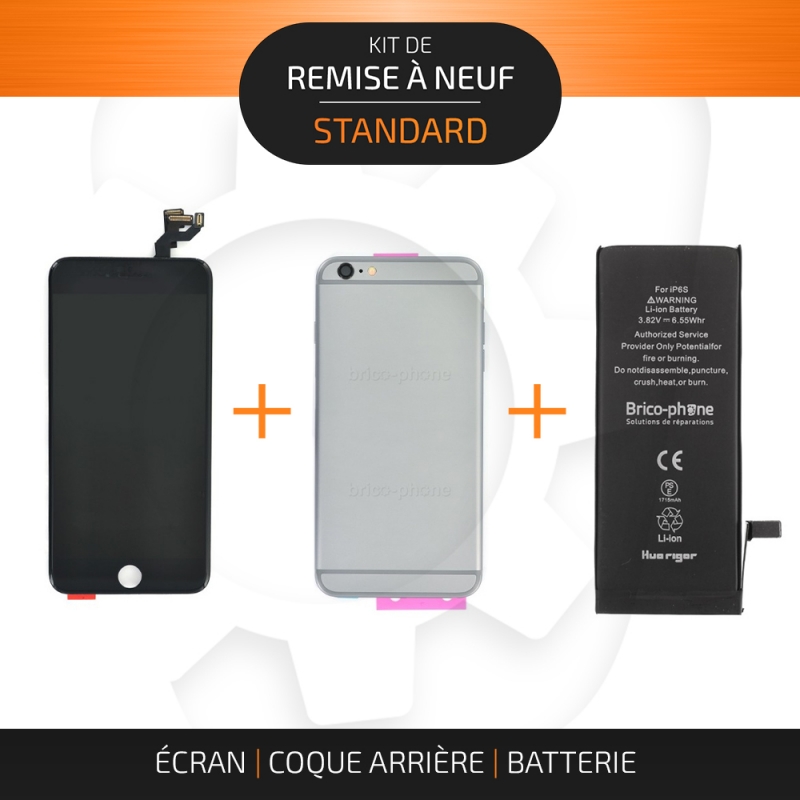 Kit de remise à neuf pour iPhone 6S Plus Gris Sidéral | STANDARD