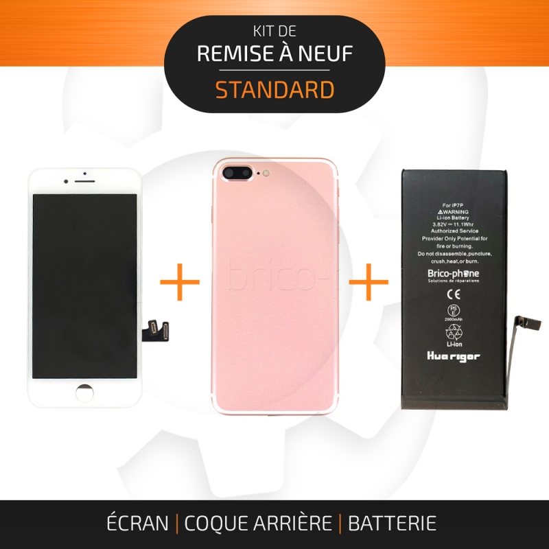 Kit de remise à neuf pour iPhone 7 Plus Rose | STANDARD