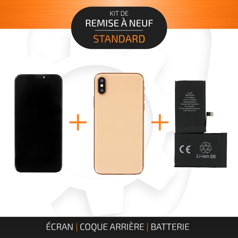 Kit de remise à neuf pour iPhone XS Max Or | STANDARD