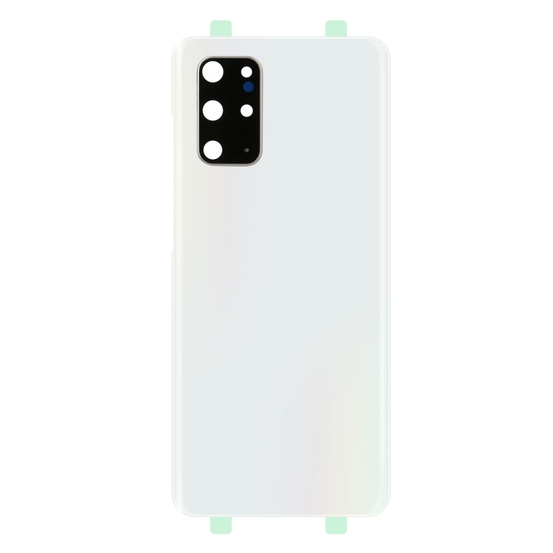 Vitre arrière compatible pour Samsung Galaxy S20+ Cloud White photo 2