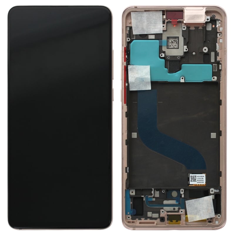 Bloc écran Amoled complet pré-assemblé pour Xiaomi Mi 9T et Mi 9T Pro Or