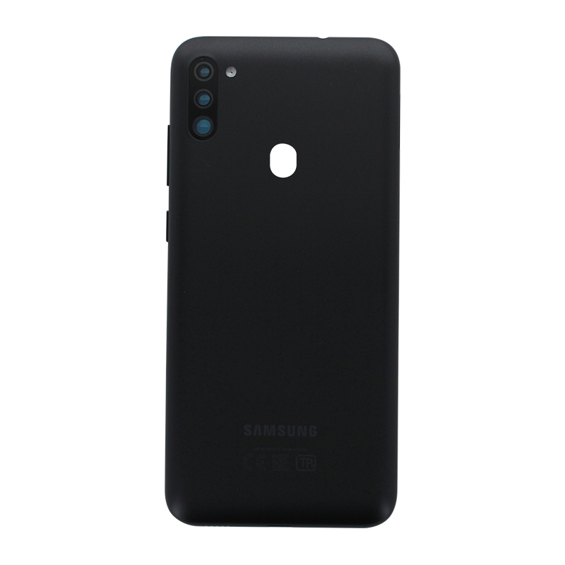 Coque arrière Noire d'origine pour Samsung Galaxy M11_photo1