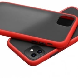 Housse Hybride pour Samsung S20 SM-G980 - Rouge photo 0