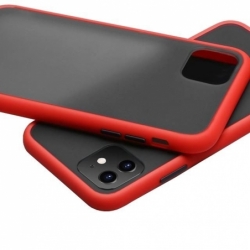 Housse Hybride pour Samsung A51 - Rouge photo 0