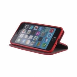 Housse smart magnet pour Samsung S21 - Rouge photo 1