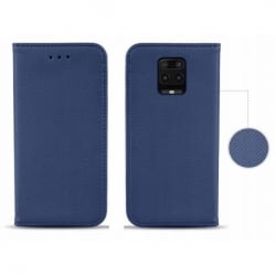 Housse smart magnet pour Xiaomi Redmi Note 9 - Bleu marine photo 1